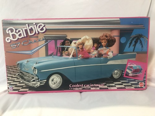 Barbie 1957 Chevy from 1989 Mattel - New In Box and Never Opened