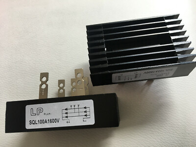 SQL100A1600V 100A Amp 1600V Diode Bridge Rectifier  L0T OF 2