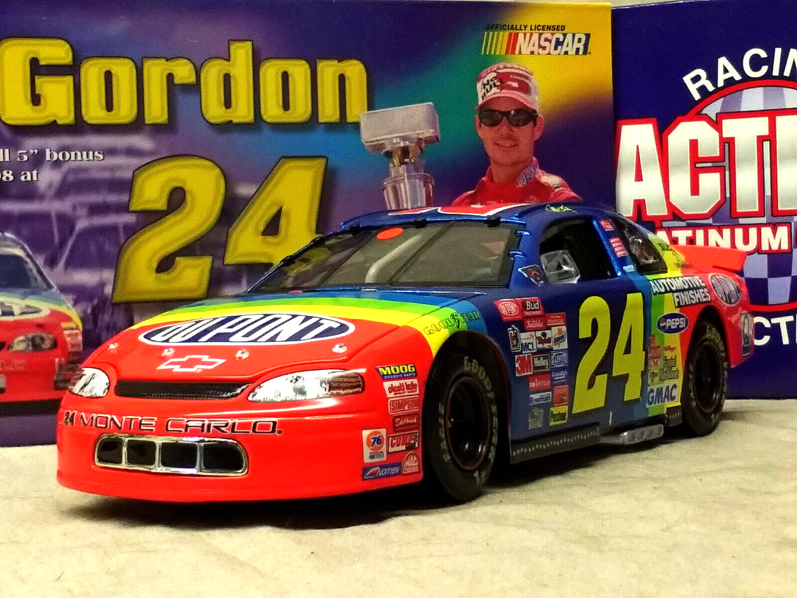 ACTION NASCAR 1/24 JAMES DEAN モンテカルロ 限定品 Action