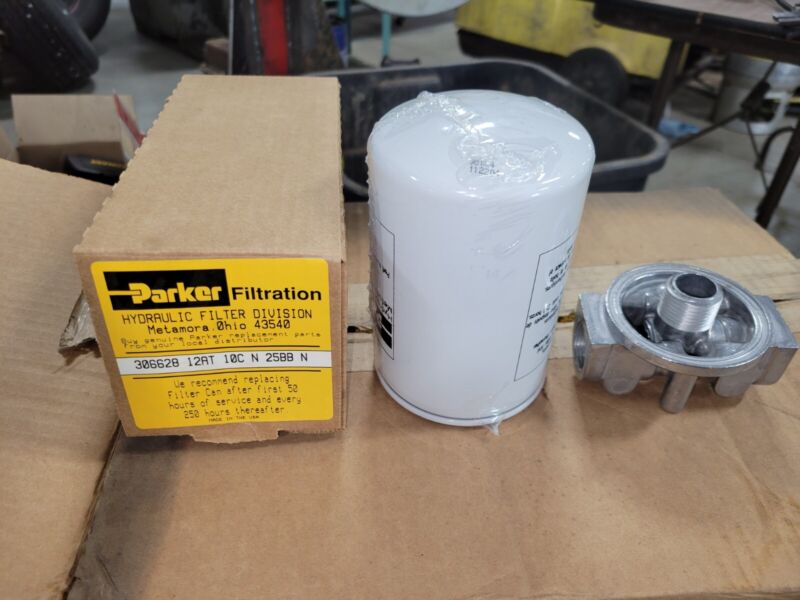 Parker Hydraulic Filter And Base 10 micron 12gpm 