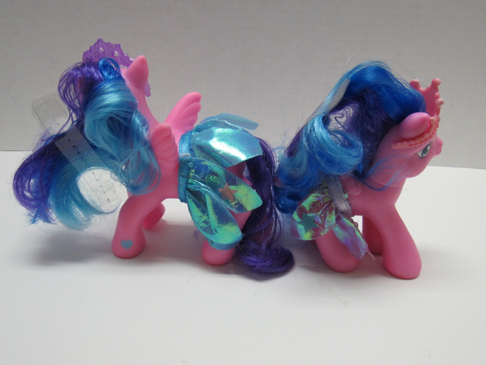 MY LITTLE PONY G3 2006 CRYSTAL PRINCESS SHARING TEA W/ TIRA-MI-SU & MOCHANUT +++