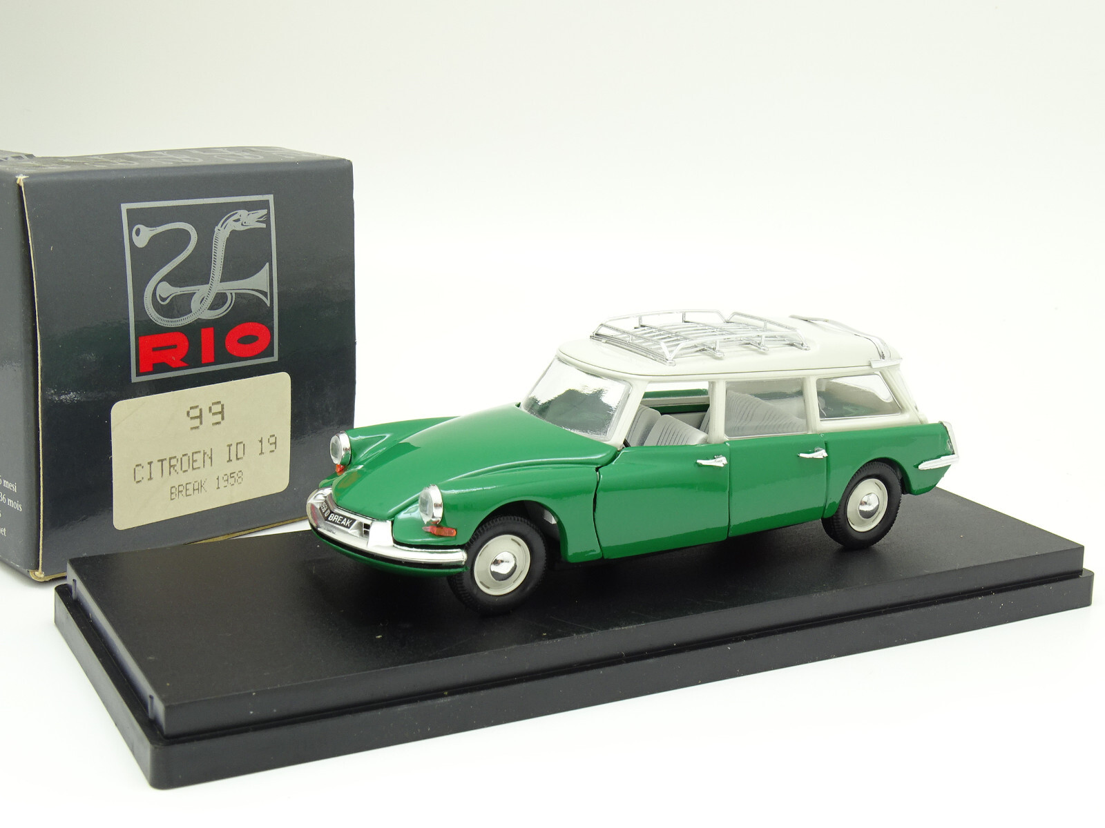 Rio SB 1/43 - Citroen DS ID 19 Break Orange 1958 | eBay