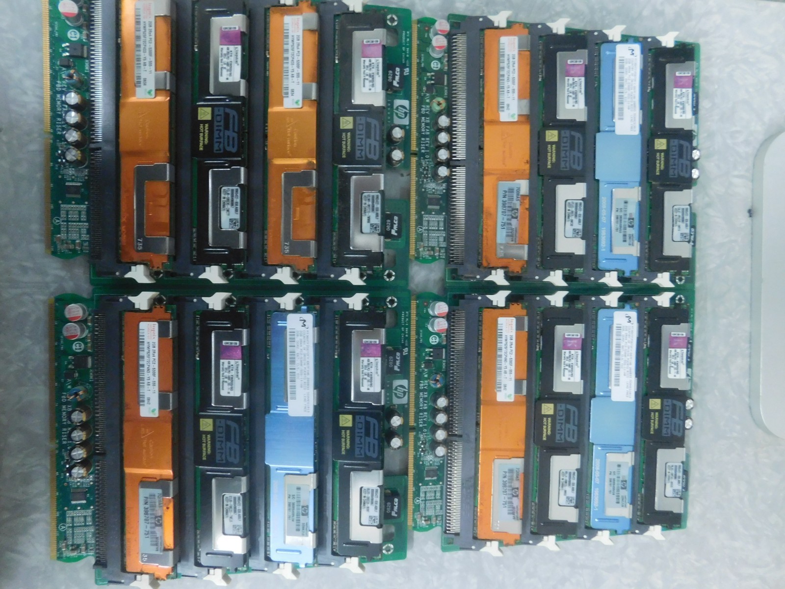 HP xw6600 xw8600 CTO Memory Riser Upgrade Kit 444361-001