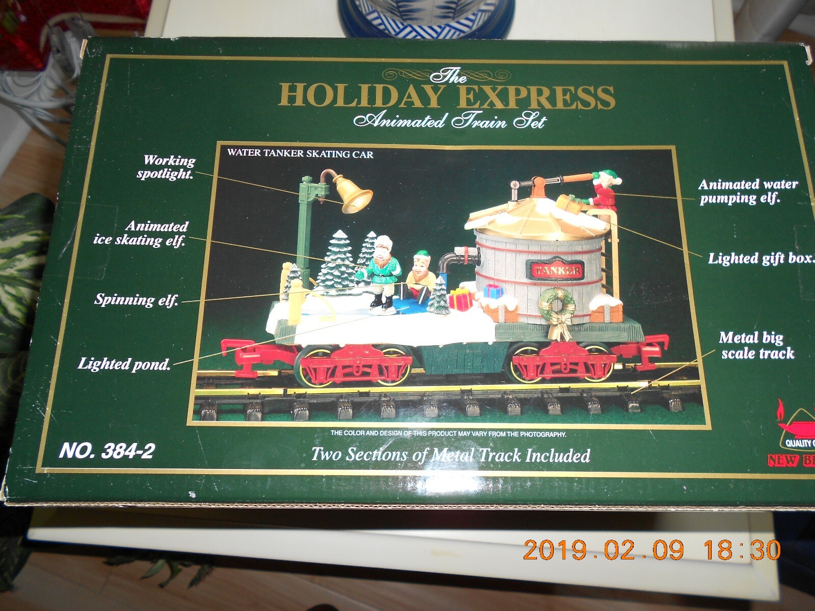 NEW BRIGHT NO. 384-2 WATER TANK CAR