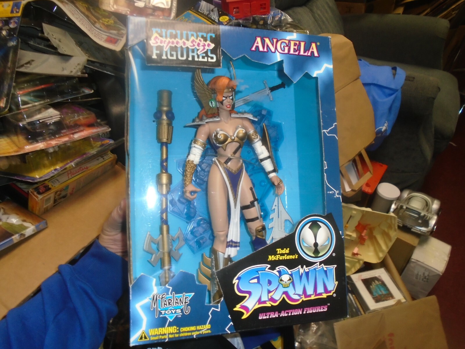 Vintage SPAWN 1996 Todd McFarlane SUPER SIZE Ultra-Action