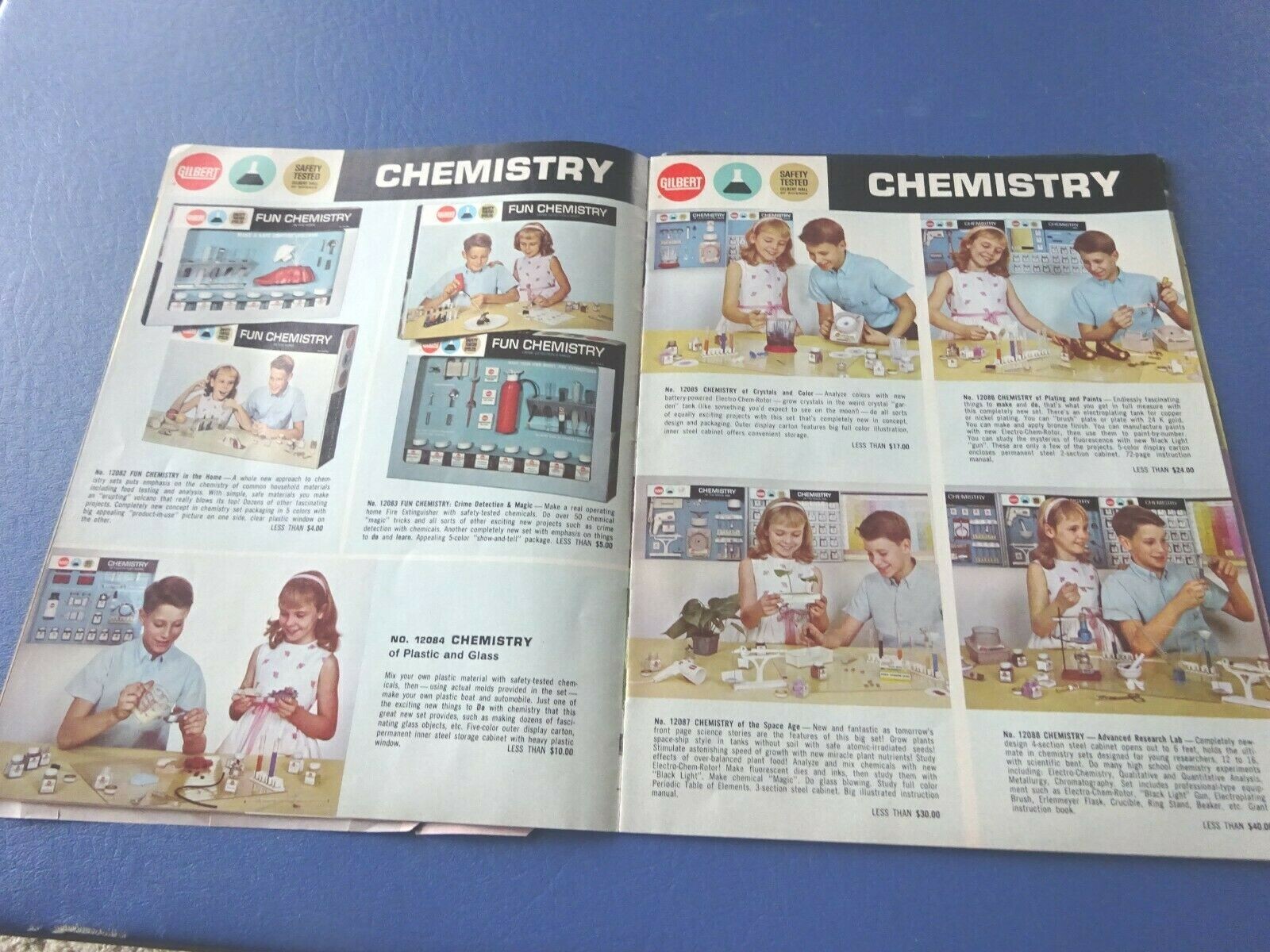1963 Gilbert Toys Catalog, Table Hockey Games, Dinky, Auto-Rama, Erector Set