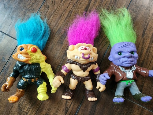 90年代 ミュータントタートルズ トロール フィギュア 3体セット TROLLS 90年代 ミュータントタートルズ トロール フィギュア 3体セット