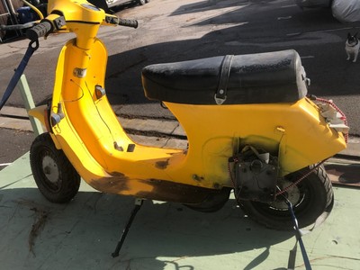 1978 VESPA VSX1T P200 CANARY YELLOW
