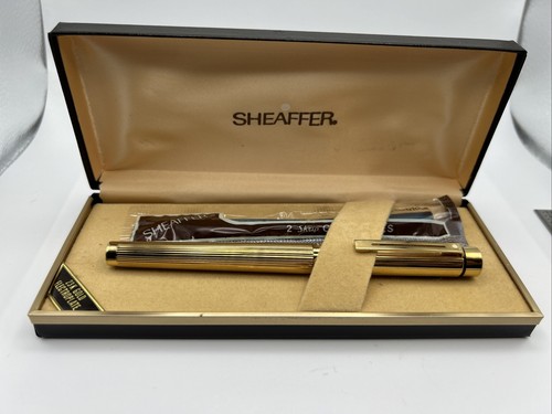 SHEAFFER 万年筆 Targa Regency stripe 14K Sheaffer TARGA 675 Fountain Pen - Regency Stripe, Factory