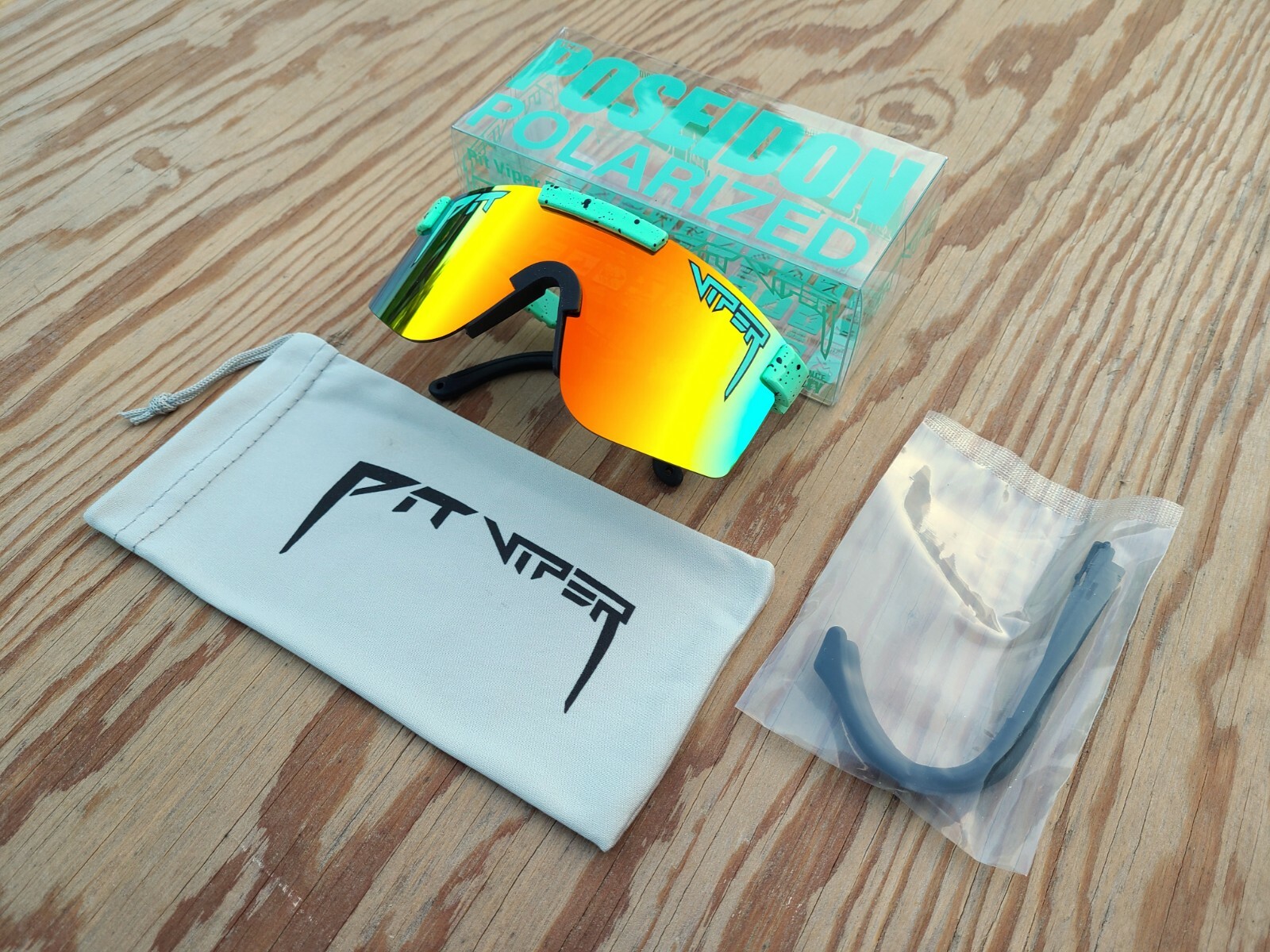 Wide Polarized Sunglasses Pit Vipers 