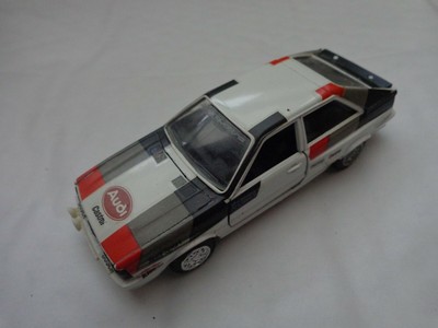 CONRAD 1/43 CLASSIC AUDI QUATTRO MONTE CARLO RALLY RACE CAR ART. 1020 CAR