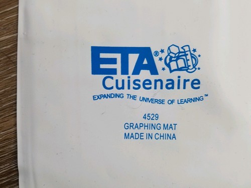 ETA Cuisenaire REVERSIBLE Graphing Mat  geometry/math education teacher