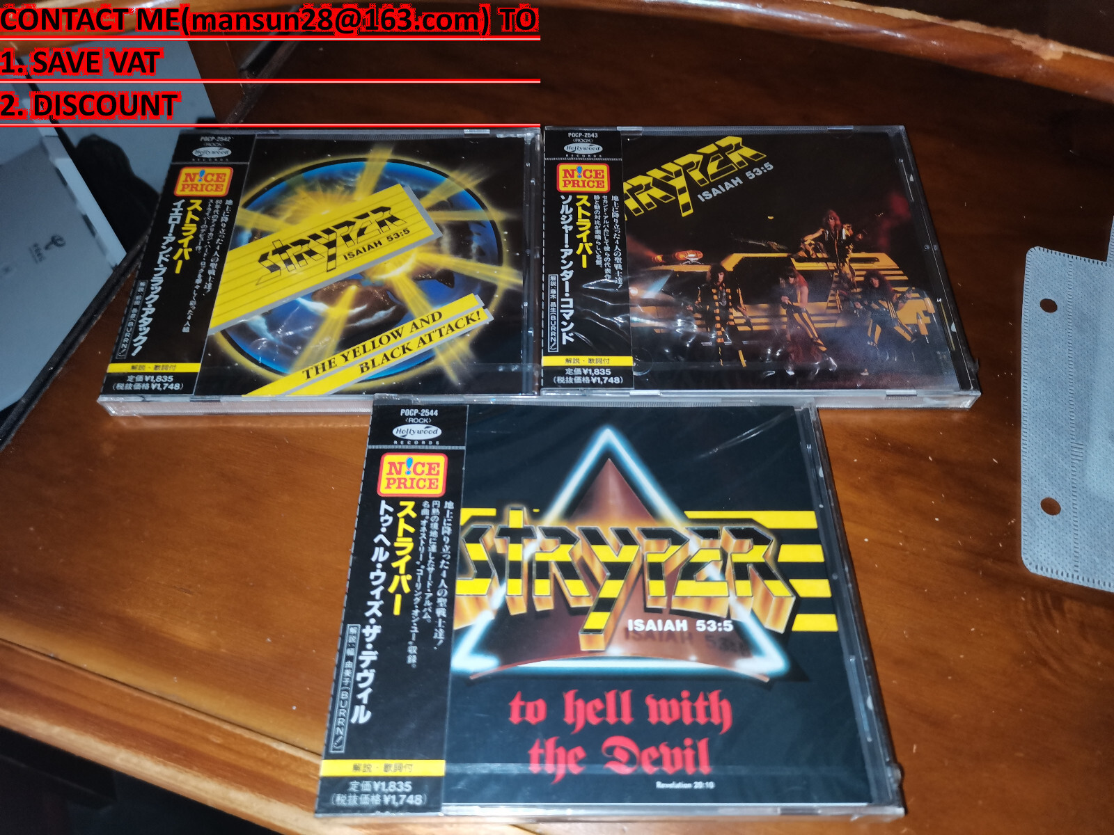 Stryper /Yellow And Black Attack+Soldiers Under Command+To