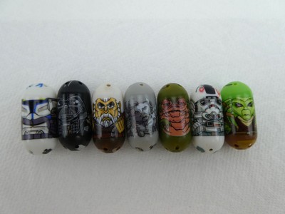 Mighty Beans Lot of 7 Star Wars Beanz ~ No Duplicates