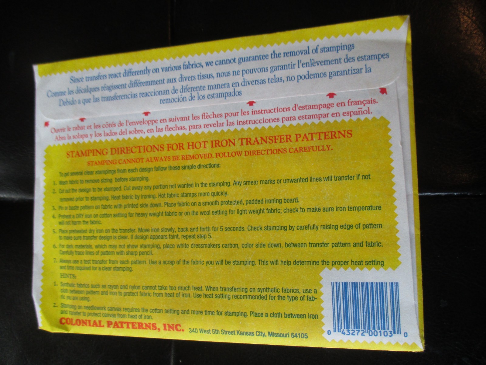 VINTAGE Aunt Martha's IRON-ON Embroidery TRANSFERS - #3878 CLANCY THE CLOWN