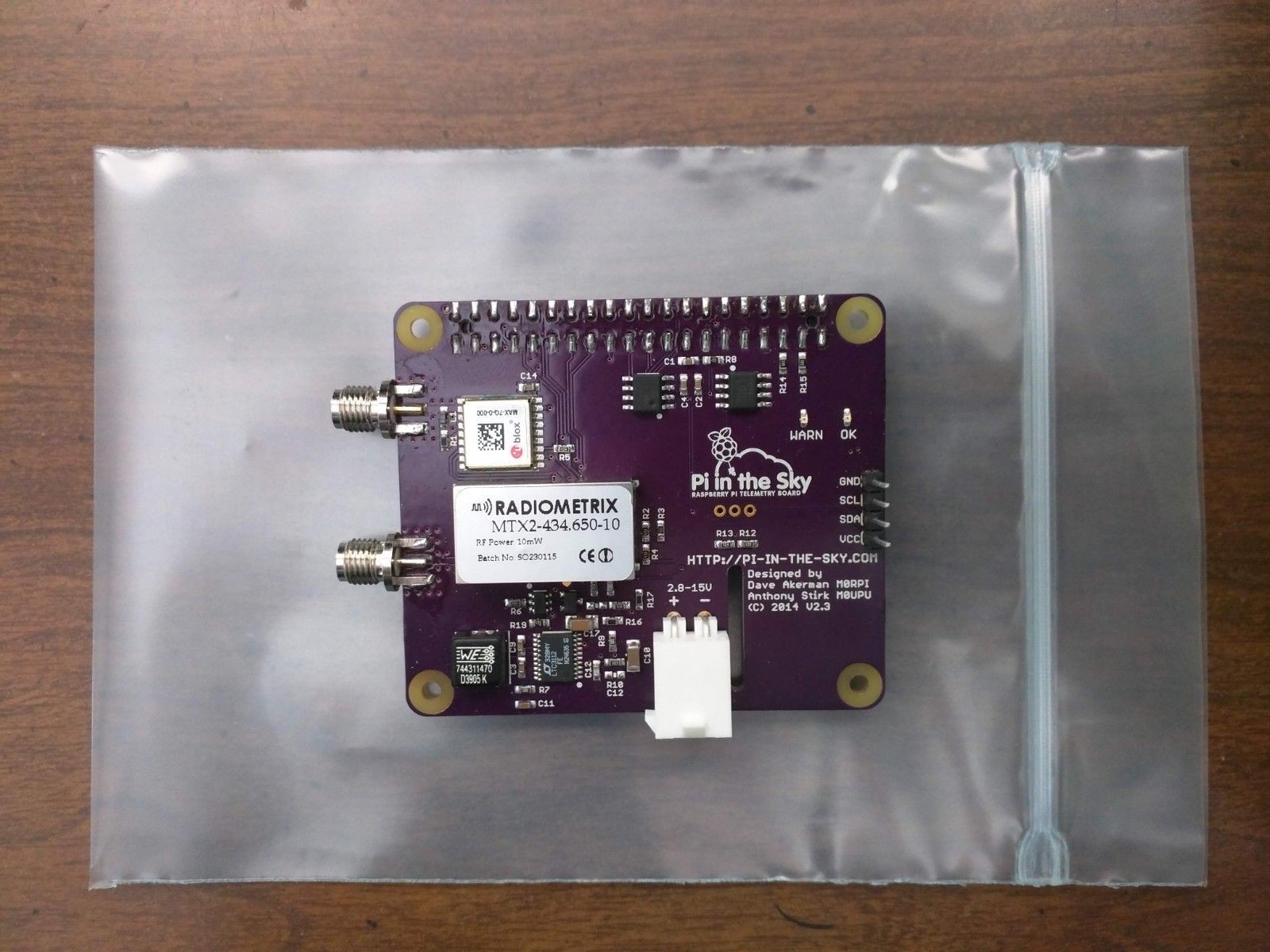 Pi In The Sky Weather Balloon GPS & Camera Payload: Raspberry Pi A+ Camera, more