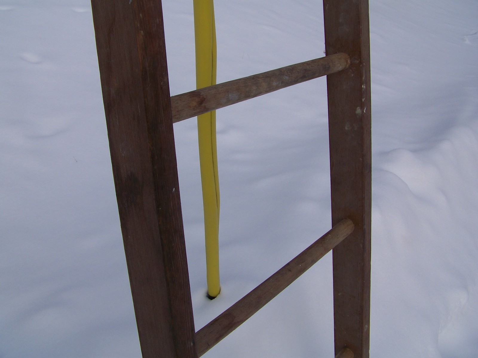 Vintage  Wood Ladder 6FT + Rustic Flowers Pots Pans Quilts primitive deco