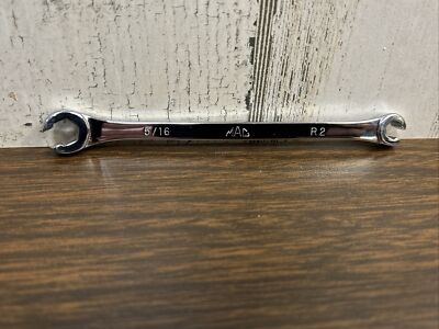 Mac Tools SAE 5/16  X 1/4  Double End Flare Nut Wrench OHB810