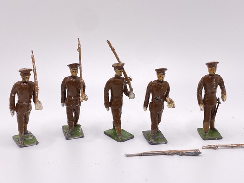 Vintage Heyde WWI Army Toy Soldiers w/ Rifles