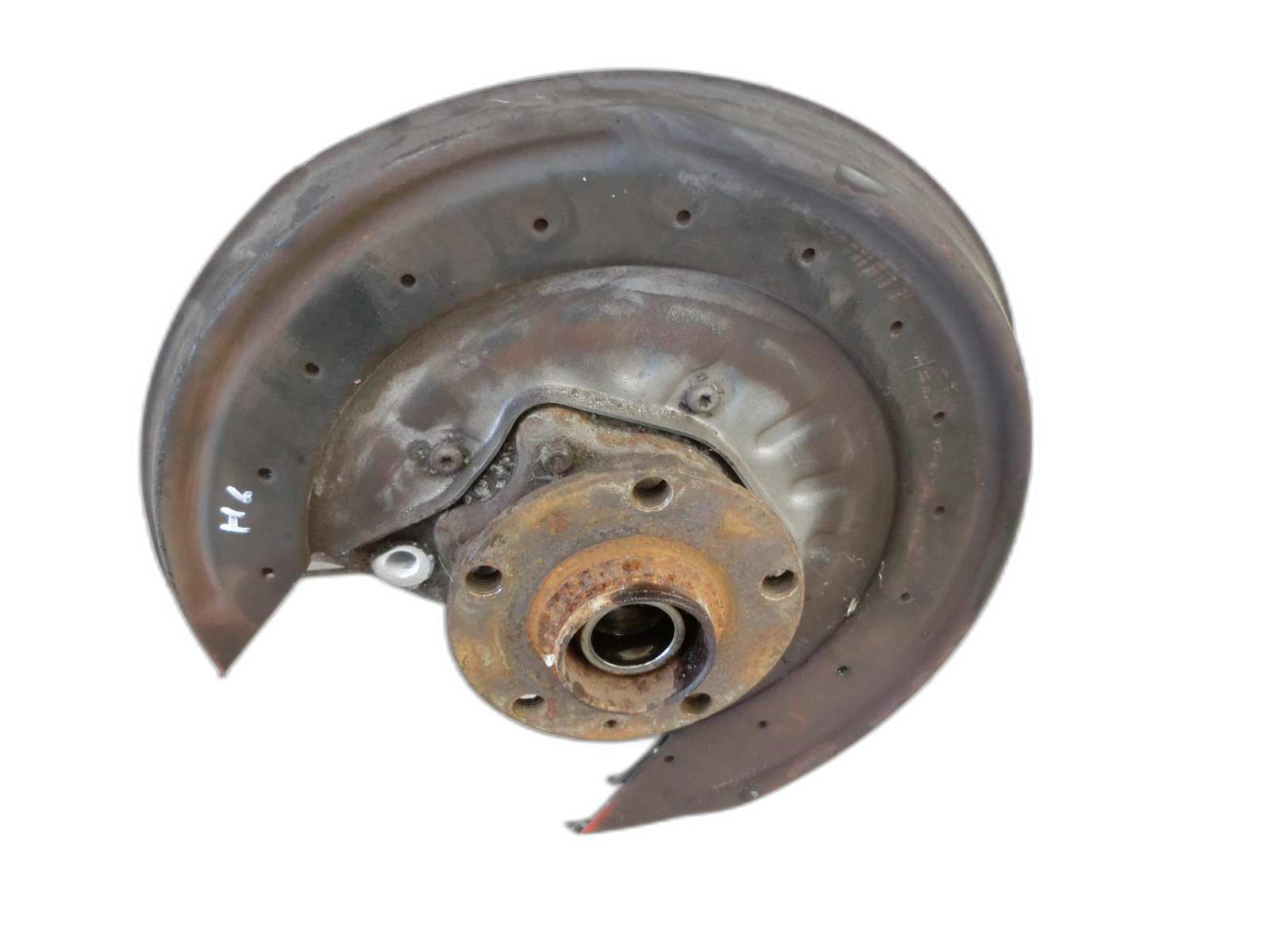 VW Phaeton 3D 01-07 Kurz TDI 3,0 165KW Achsschenkel Radnabe mit ABS Links Hinten 92MM  - Bild 1