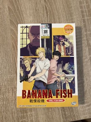 Banana Fish Complete Series (1-24) Anime DVD [English Sub