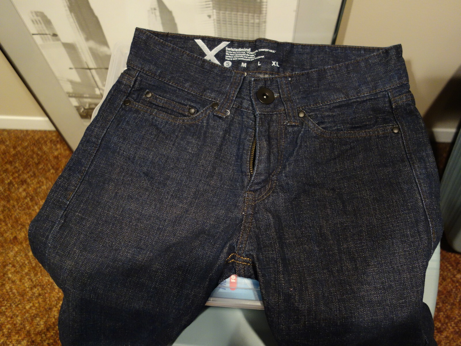 RARE!! TWISTEDMIND DENIM JEANS, Size S, NEW! Without Tags