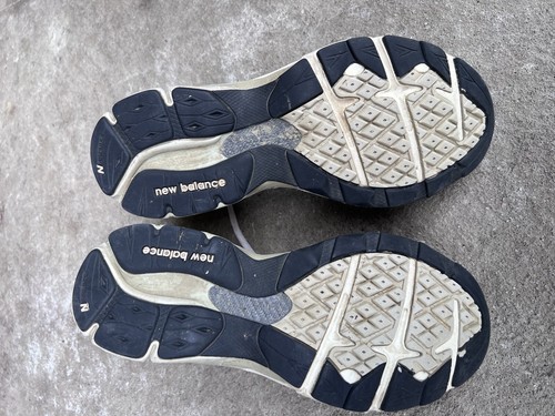 New Balance 990 M990GL3 Gray Leather Running Shoes Sz 7 2E Made in USA