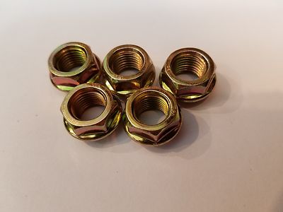 B2Designs 5x Replacement nut V2 Bolt on wheel spacers 12x1.5 