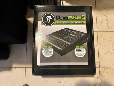 Mackie ProFX8v2 Live Sound 8 Channel Effects Mixer with 4 Low Noise  - READ