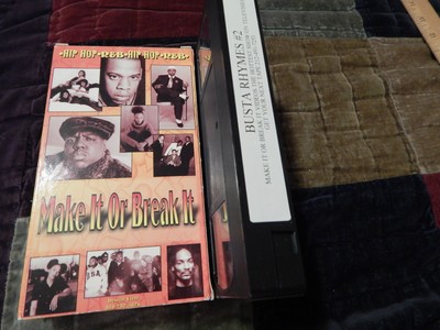 Make It or Break It Videos - BUSTA RHYMES (VHS) Hip-Hop_R&B (FREE SHIP.) OOP