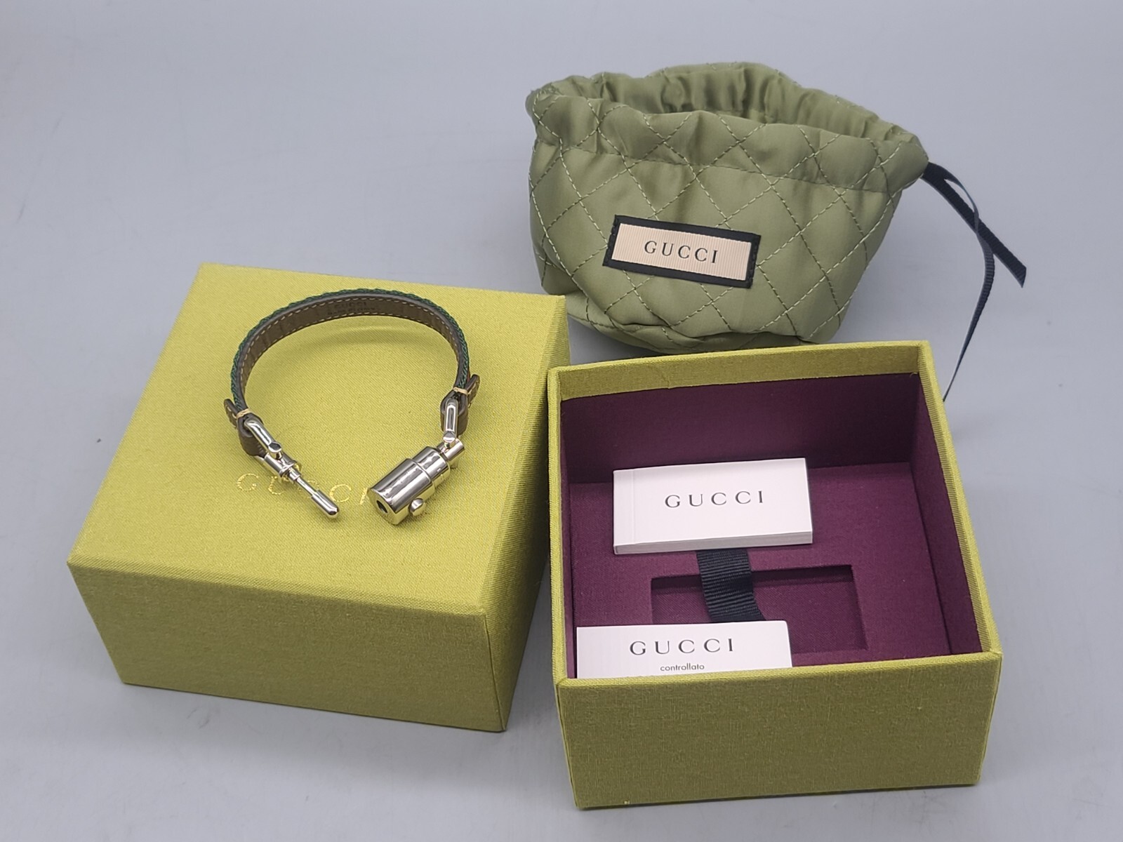 GUCCI 時計　ジャンク品⭐︎ブレスレット GUCCI/グッチ】 2900 2WAY ブレスレット&時計 ヴィンテージ 電池