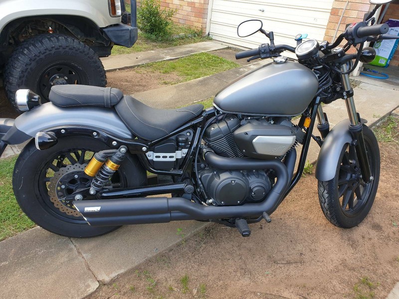 yamaha bolt exhaust mod