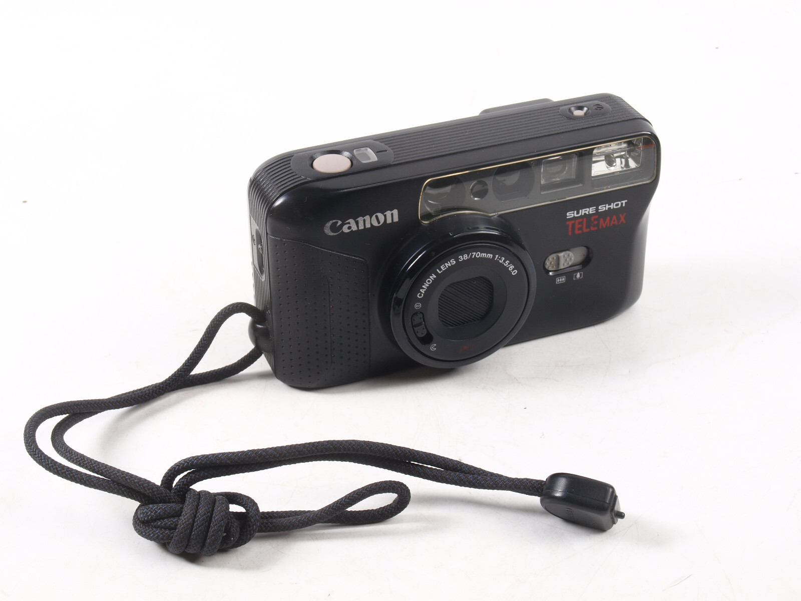 Canon SURE SHOT TELEMAX 動作確認済！初期動作保証 Canon Sure Shot TELEmax 35mm film camera with box and
