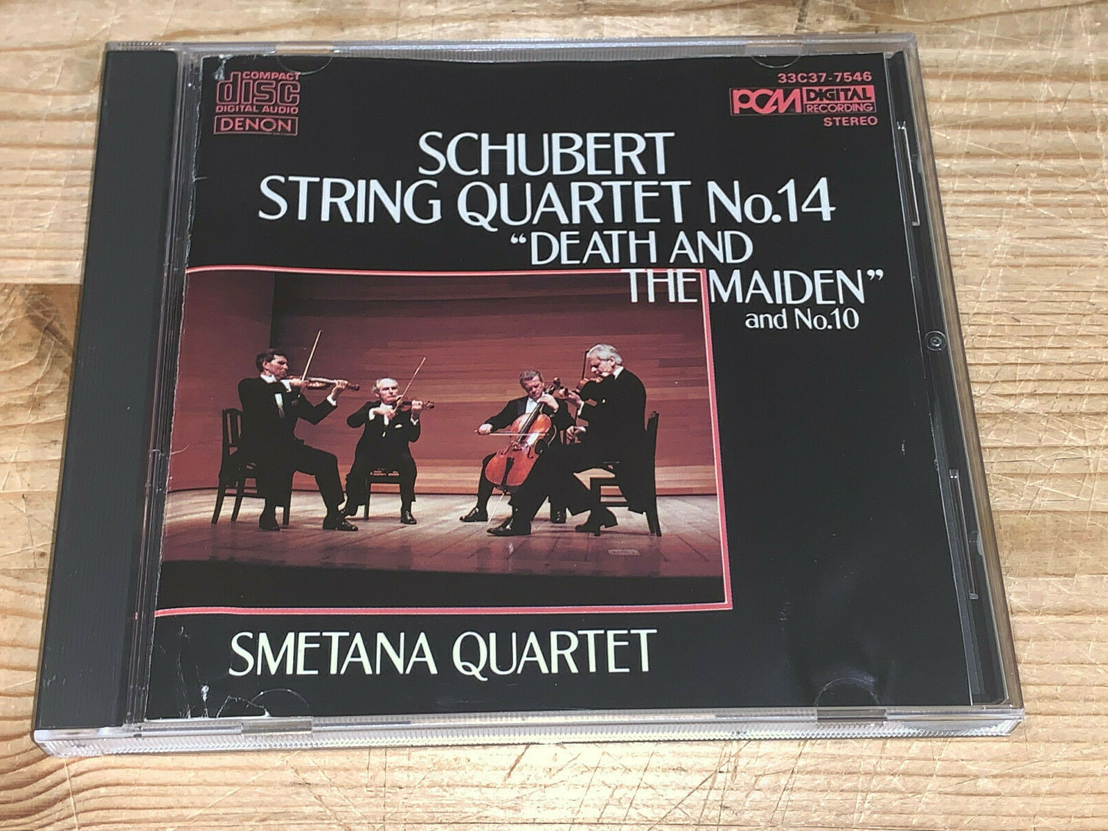Schubert String Quartets 10 & 14 SMETANA QUARTET ORIG 1985