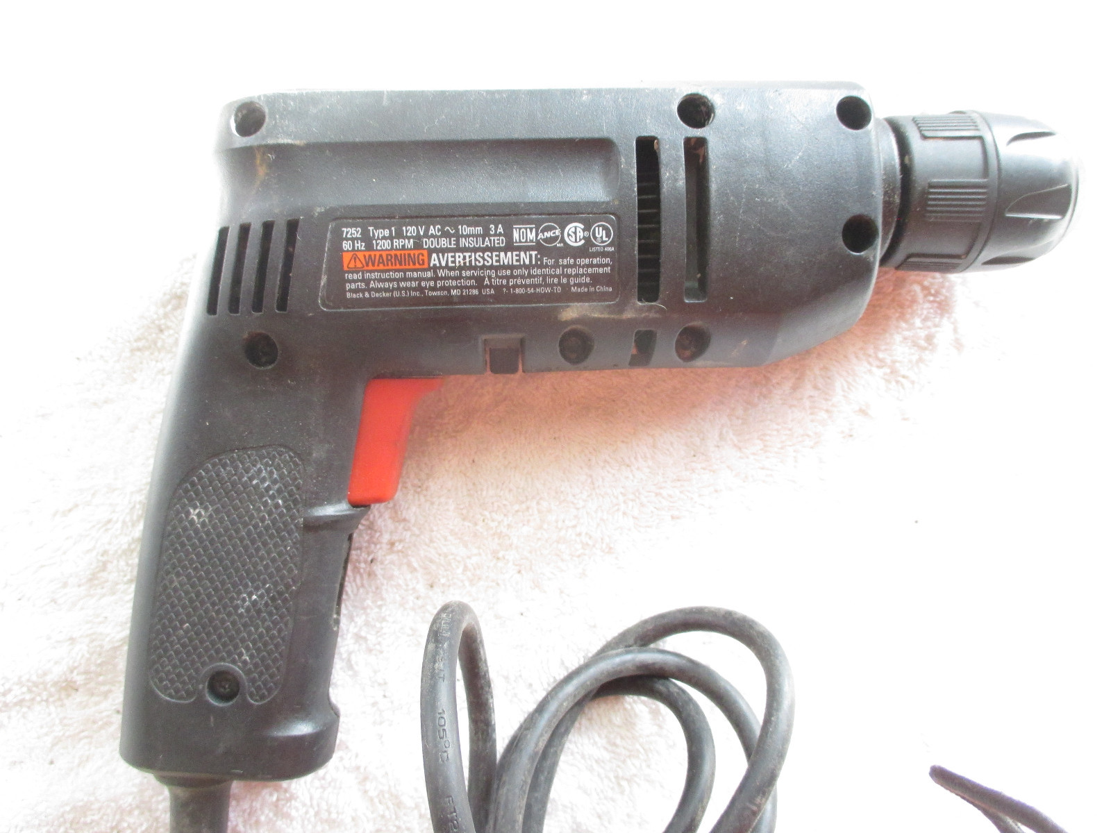 BLACK+DECKER 7252 3/8