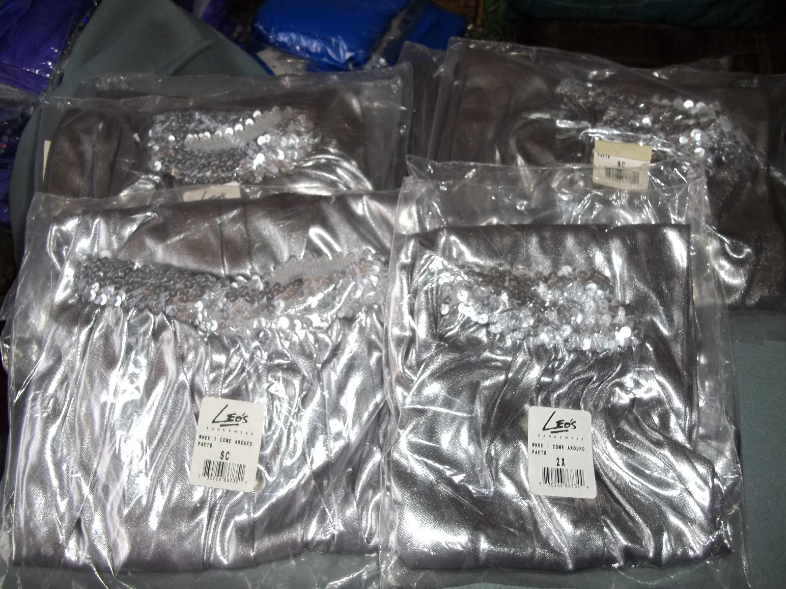 NWT Dance Pants - Silver