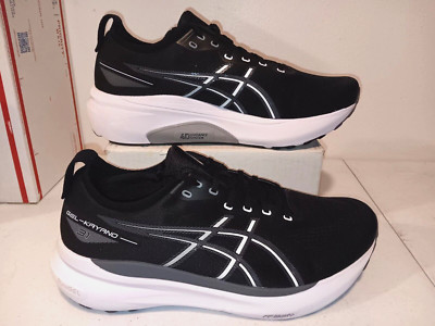 ASICS Gel Kayano 31 Black Men's Running Shoes Size 11.5 Extra Wide EXCELLENT 