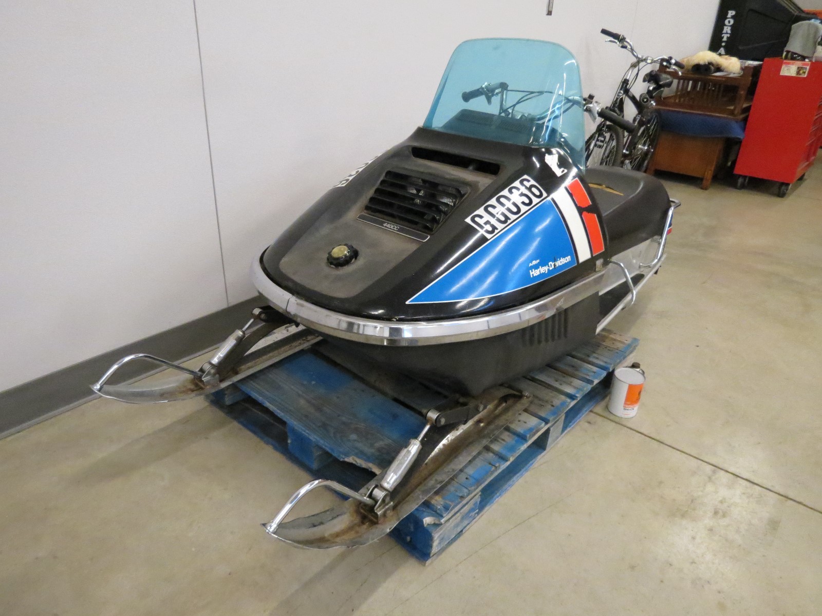 Harley Davidson Snowmobile