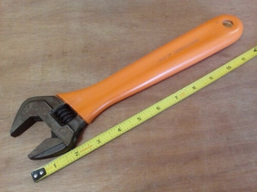 Sibille MS7 310mm 12" 1000V Insulated Adjustable Wrench, Made in France