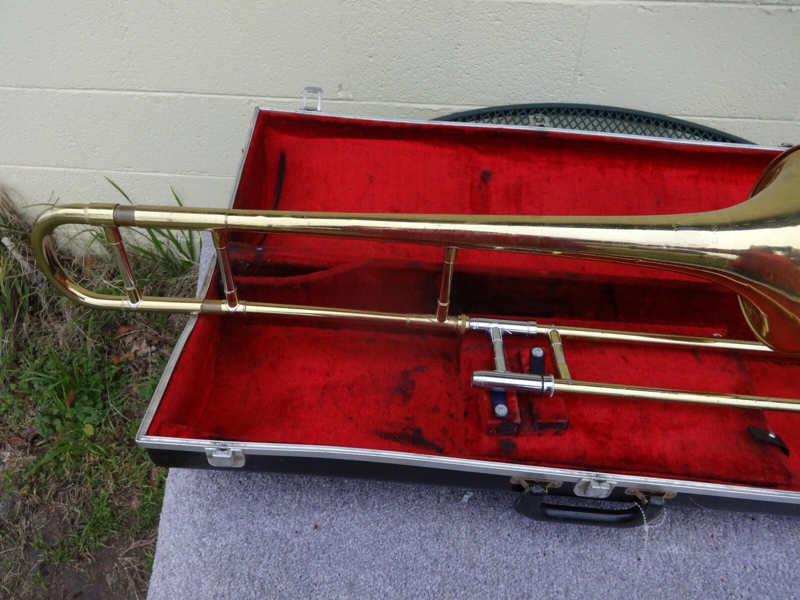 VINTAGE 'THE MARTIN IMPERIAL' SLIDE TROMBONE ELKHART-IND. U.S.A.