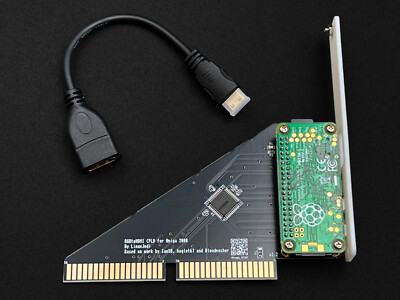 Amiga 2000 & 3000 RGBTOHDMI Video Flicker Fixer Card - Complete w/ Raspberry Pi