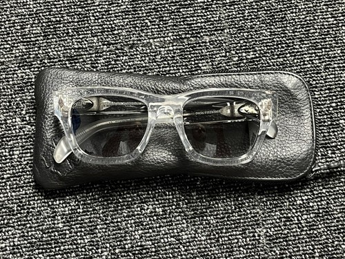 Chrome Hearts Dick Fitzener Sunglasses W/ Leather Pouch | eBay