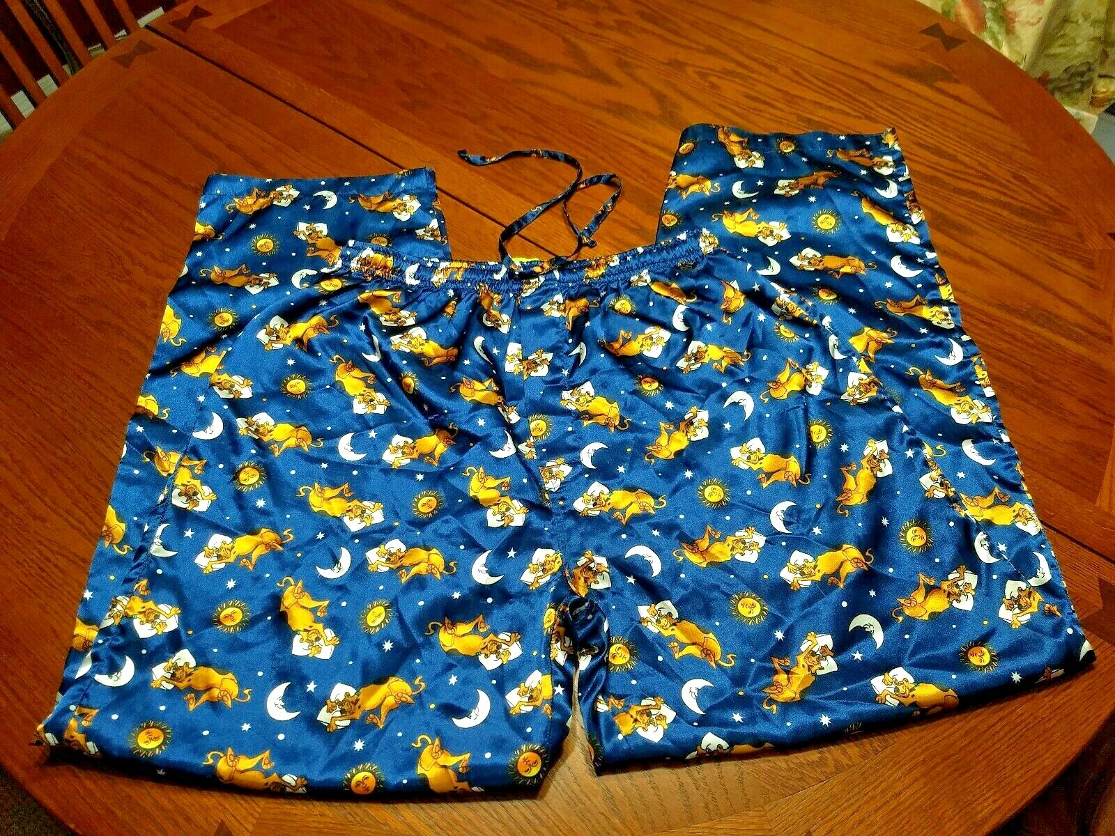 Scooby-Doo Mens silky Lounge pajama pants - Large