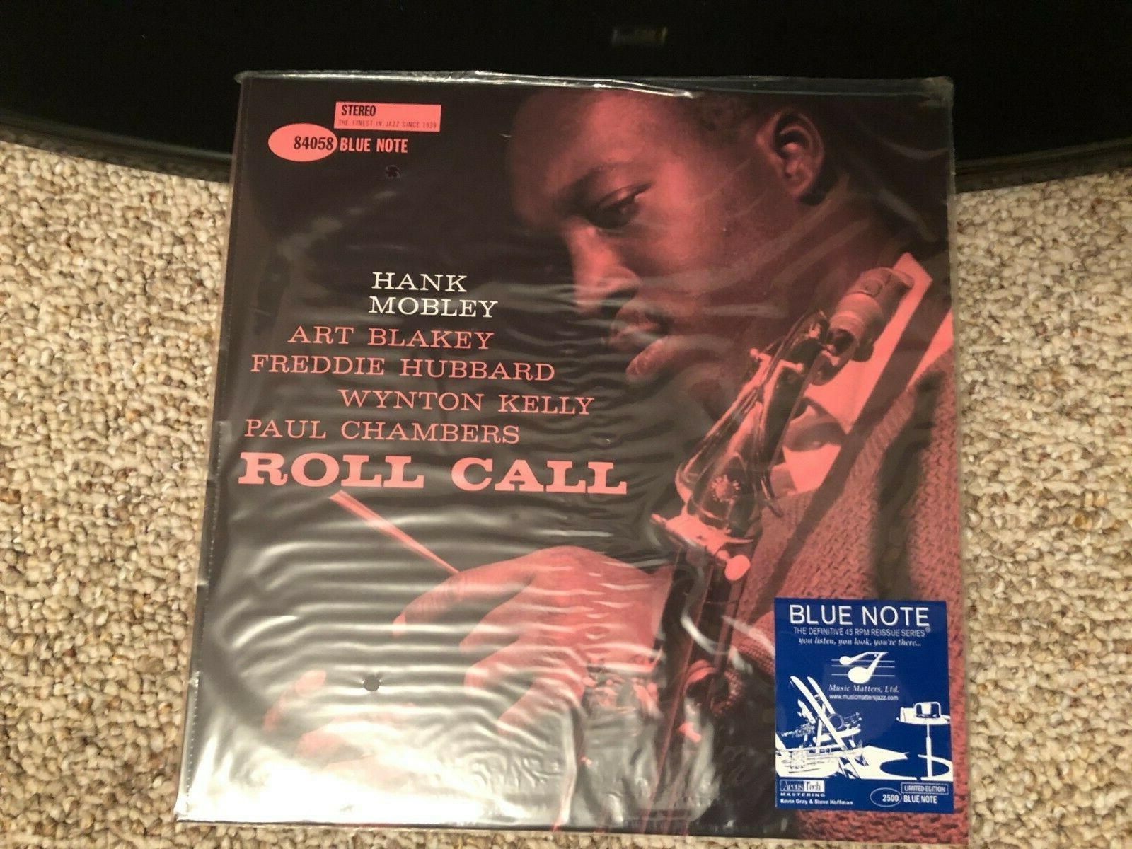 Hank Mobley, Roll Call, Blue Note 84058 2 LP, 45rpm, Gray
