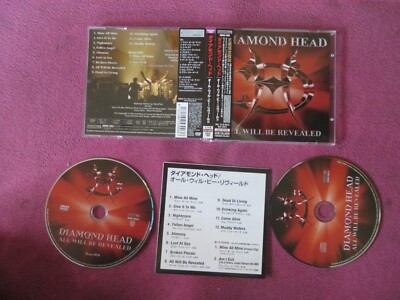 JPN w/Obi - Diamond Head - All Will Be Revealed _ w/DVD _ DWCR-1003