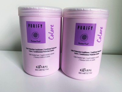 Kaaral Purify Color Protection Hair Conditioner -1 L Lot Of 2