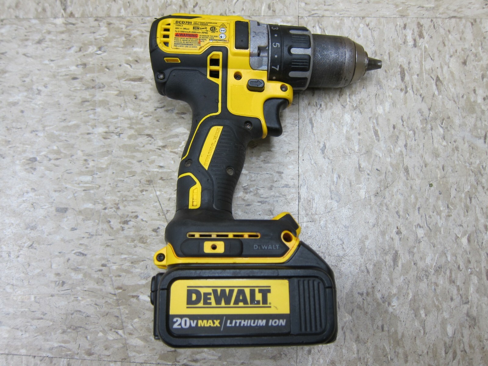 DEWALT DCD791 2 Speed Brushless 1/2