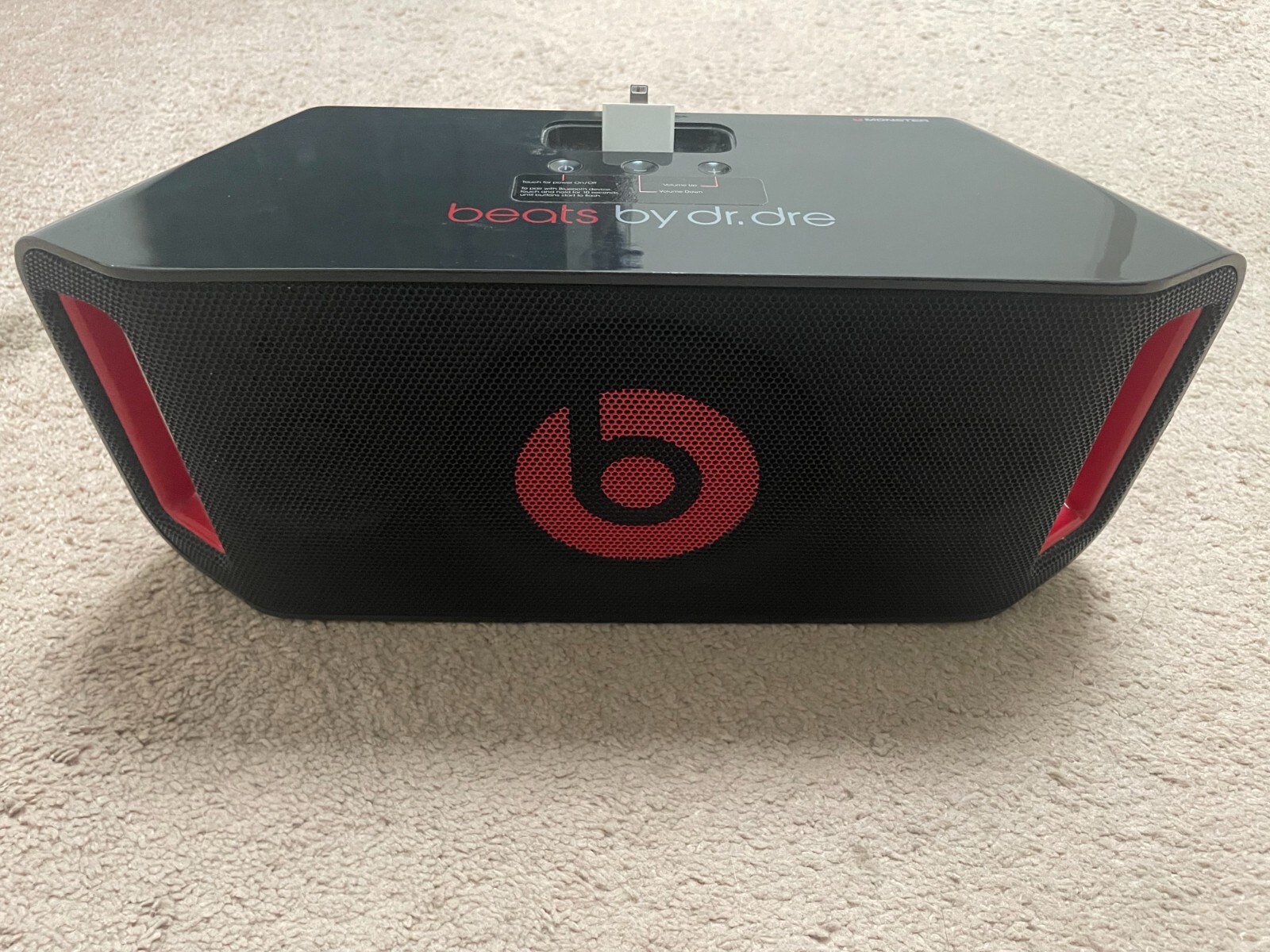 beats by dr.dreのbeatboxステレオ Beats by Dr. Dre beatbox Speaker System (Black) MH7J2AM/A B&H