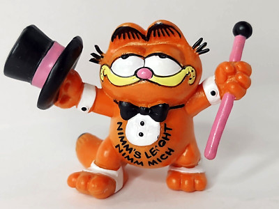 GARFIELD Nimm Leght Nimm Mich Figure 1978-81 Bully West Germany