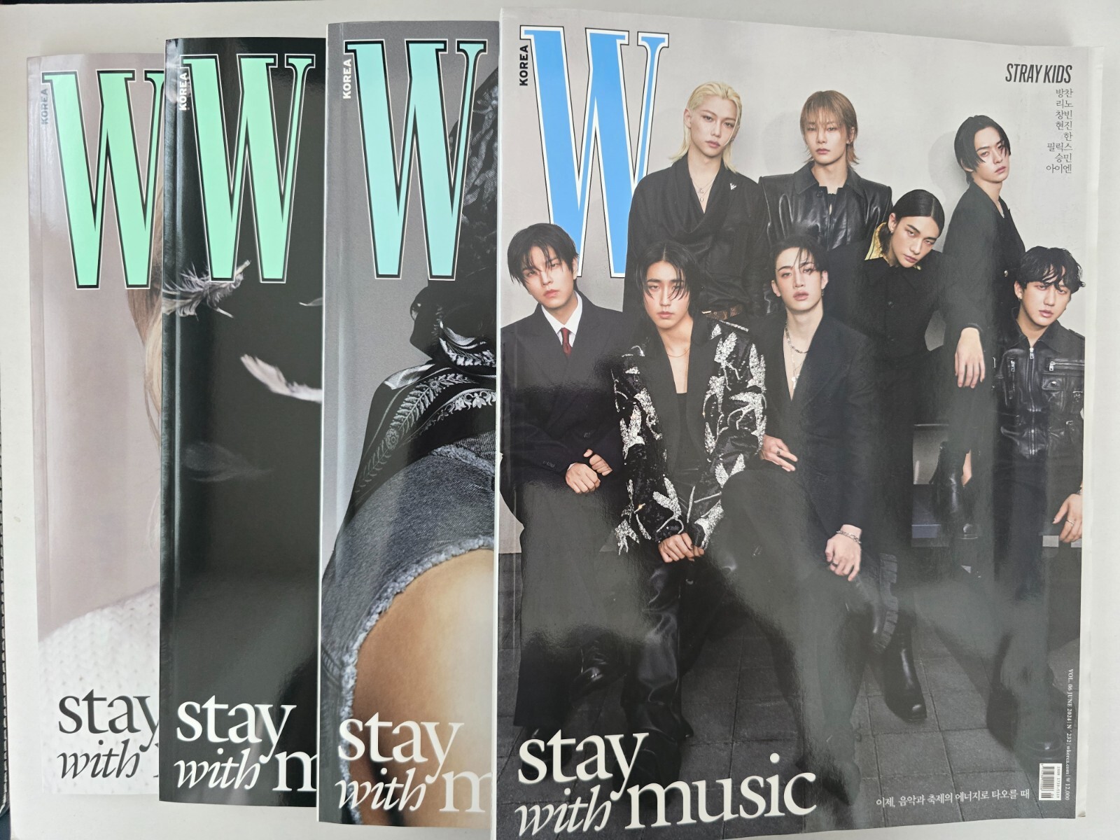 韓国ブランド　Saturday of us W Korea Magazine 2024-06 [Cover : Stray Kids] – Choice Music LA